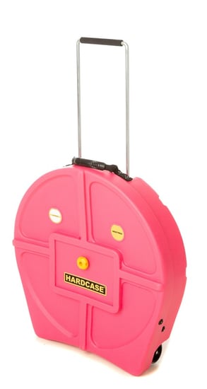 Hardcase Standard 9 Cymbal Case 22in, Pink