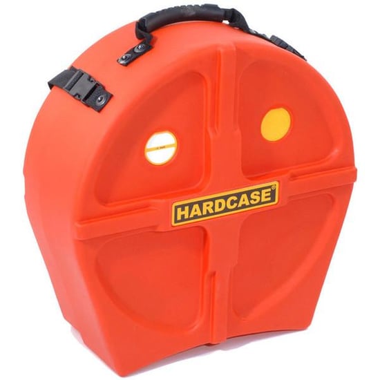 Hardcase Lined 13in Snare Case, Orange
