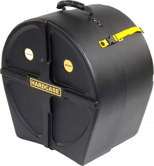 Hardcase Standard 16in Floor Tom Case (Yellow)