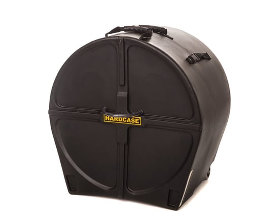 Hardcase Standard 22in Bass Drum Case, Black