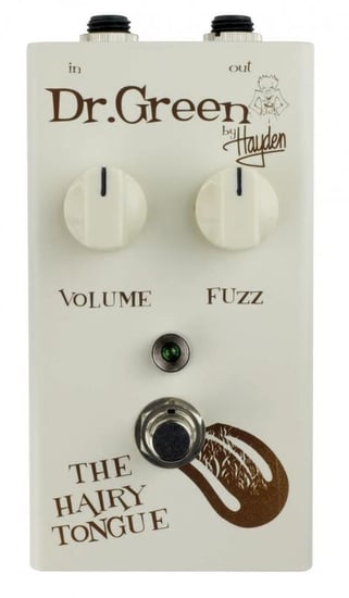 Hayden Dr. Green Hairy Tongue Dynamic Fuzz Pedal