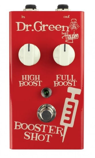 Hayden Dr. Green The Booster Shot Ultimate Boost Pedal