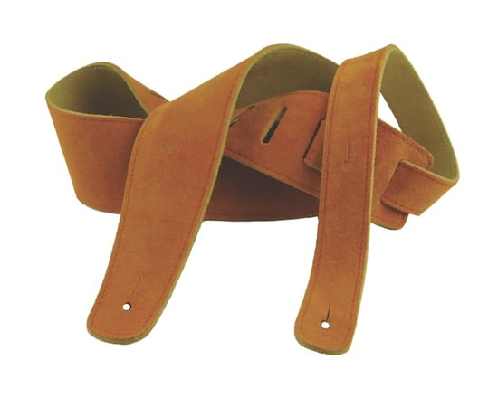 Henry Heller Basic Suede Strap (2.5 Inches, Honey, HBS25-HNY)