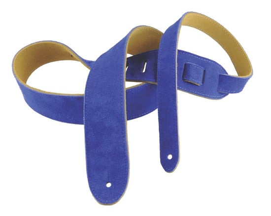Henry Heller Basic Suede Strap (2 Inches, Blue, HBS2-BLU)