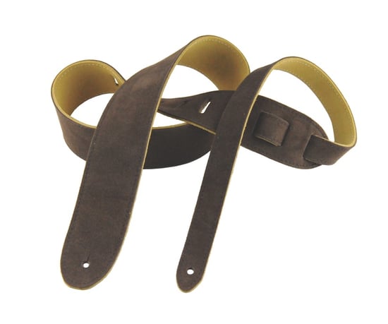Henry Heller Basic Suede Strap (2 Inches, Chocolate, HBS2-CHC)