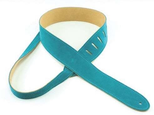 Henry Heller Capri Suede Strap (2 Inches, Turquoise, HCS2-TRQ)