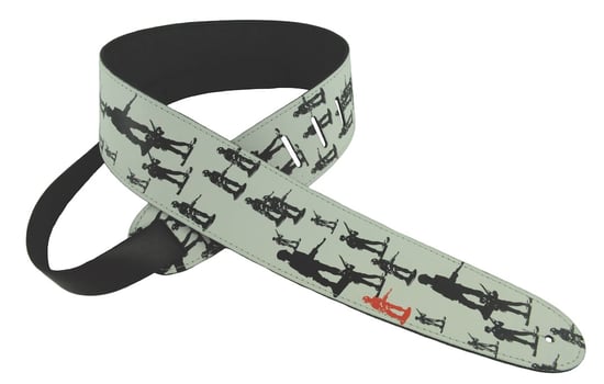 Henry Heller Leather Strap With Graphic (2.5 Inch, Toy Soldiers, HTB25-09)