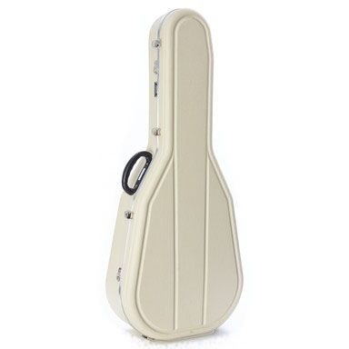 Hiscox LiteFlite Pro II EF Fender Style Guitar Case (Ivory)