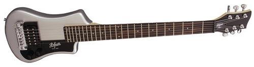 Hofner HCT-SH Shorty Electric Travel, Silver