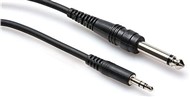 Hosa 3.5mm Jack to ¼in Jack Balanced Mono Cable (CMP-110) 3m