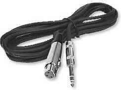 Hosa Pro XLR F to Quarter inch TRS  HXS-010 (STX-310F) 10ft Cables