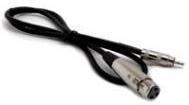 Hosa Pro XLR F to RCA  HXR-003 (XRF-303) 3ft Cables