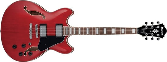 Ibanez AS73 Artcore Hollow Body, Trans Cherry Red