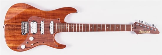 Ibanez AZ2204 Prestige LTD, Koa Brown