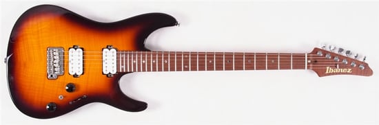 Ibanez AZ2402FF Prestige, Regal Brown Burst