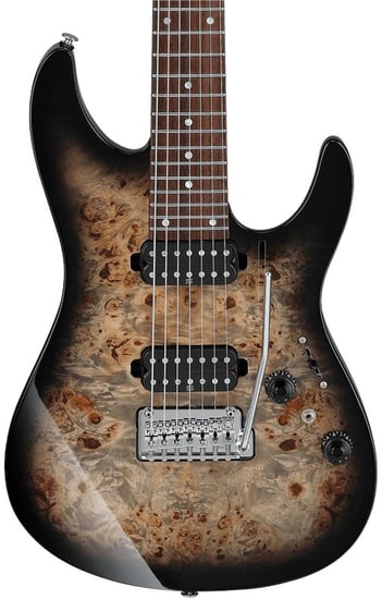 Ibanez AZ427P1PB Premium, Charcoal Black Burst