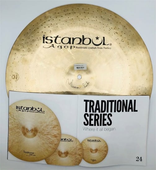 Istanbul Agop Traditional Crash Ride, 19in