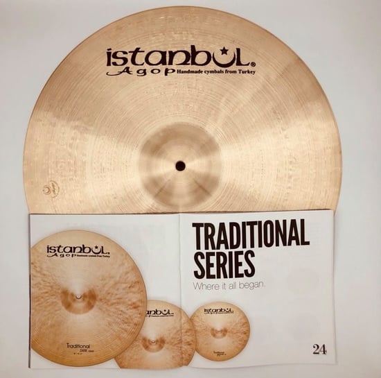 Istanbul Agop Traditional Heavy Crash, 16in
