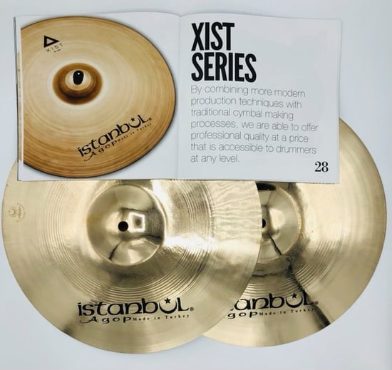 Istanbul Agop Xist Power Hi-Hats, 15in