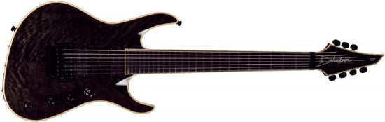 Jackson Chris Broderick Soloist 7 String (Transparent Black)