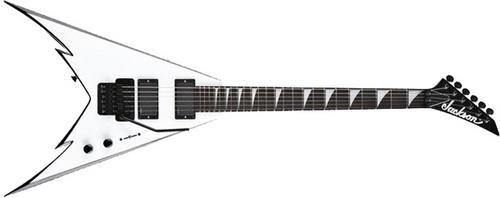 Jackson Demmelition King V (White with Black Bevels)