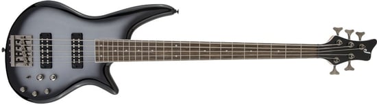 Jackson JS Series JS3 Spectra V 5 String Bass Guitar, Silverburst