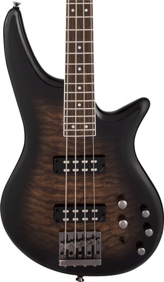 Jackson JS Series Spectra Bass JS3Q, Laurel Fingerboard, Dark Sunburst