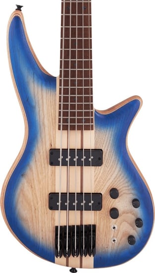 Jackson Pro Series Spectra Bass SBA V, Blue Burst