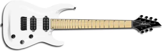 Jackson SLATHX-M 3-7 String Soloist (Snow White)