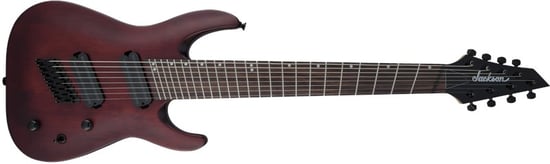 Jackson X Series Dinky Arch Top DKAF8 MS, Stained Mahogany