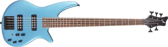 Jackson X Series Spectra Bass SBX V, Laurel Fingerboard, Electric Blue