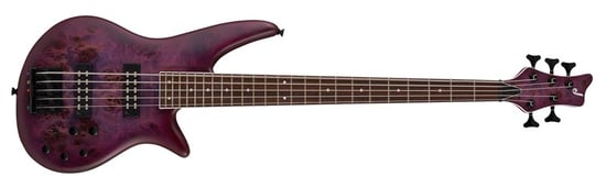 Jackson X Series Spectra Bass SBXP V, Transparent Purple Burst