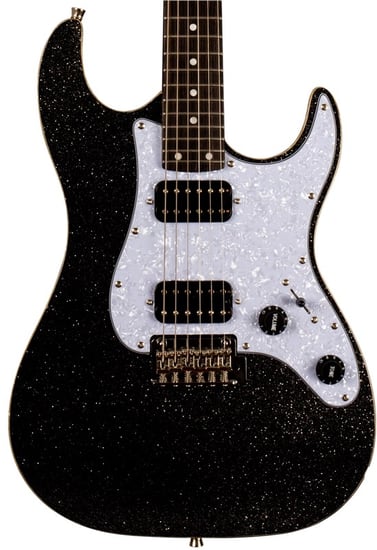 JET Guitars JS-500, HH, Black Sparkle