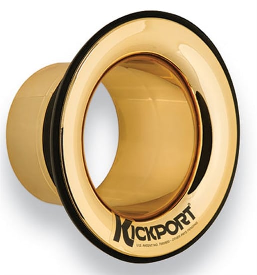 KickPort KP2 Bass Drum Port, Gold