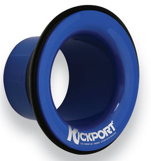 KickPort KP2 Bass Drum Port, Blue