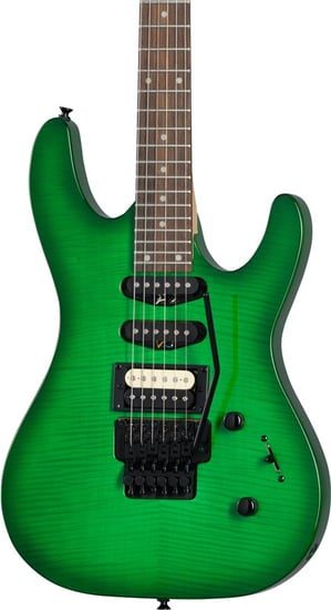 Kramer Striker Figured HSS Floyd Rose, Laurel Board, Wild Ivy