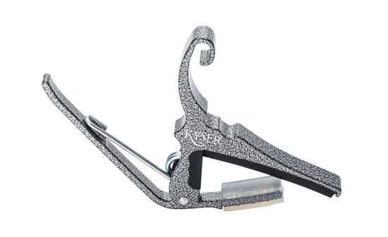 Kyser KG-C Quick Release Capo For Classical Guitar (Silver Vein)