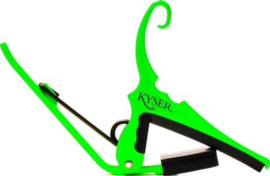 Kyser KG6 Neon Special Edition Quick-Change Capo, Green