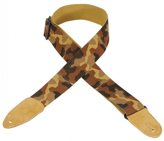 Levys MC8-DCM 2 inch Cotton Guitar Strap (Desert Camo)