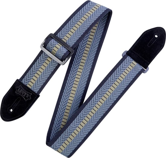 Levys MC8VIN Fiesta Stripe Polyester Strap, 2in, Pelham Weave