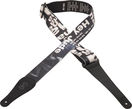 Levys MPL2-009 Beatles Lyrics Guitar Strap (Hey Jude)