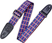 Levys MPLL Signature Icon Strap, 2in, Blue Red
