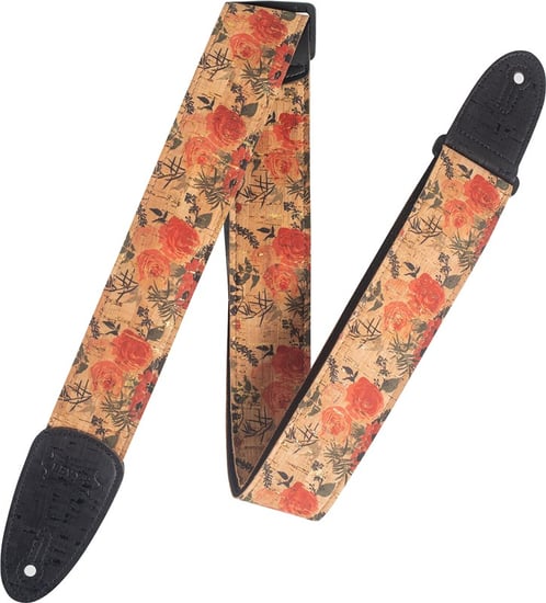 Levys MX8 Speciality Cork Strap, 2in, Wildflower