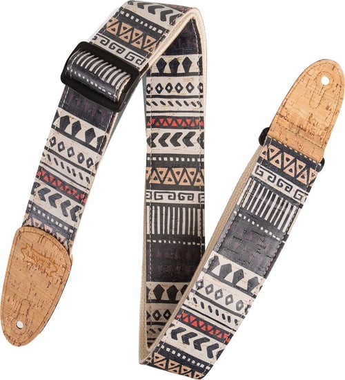 Levys MX8 Speciality Cork Strap, 2in, Zanzibar