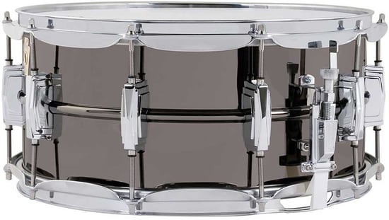 Ludwig Black Beauty Supraphonic Snare (14x6.5in, Imperial Lugs) - LB417