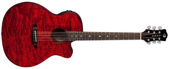 Luna Gypsy Quilted Ash (Trans Red)