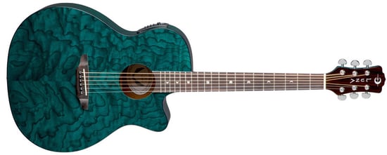 Luna Gypsy Quilted Ash (Trans Teal)