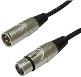 Lynx MELCB XLR Microphone Cable, 100m, Black