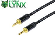 Custom Lynx 3.5mm Mono Mini Jack Cable, 10ft/3m