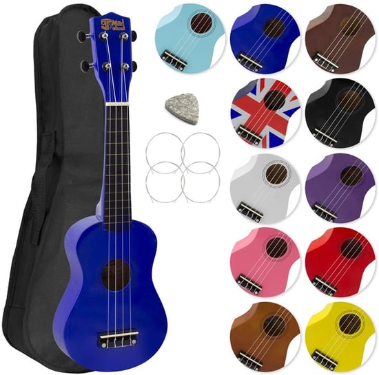 Mad About SU8-BL Soprano Ukulele, ﻿Blue